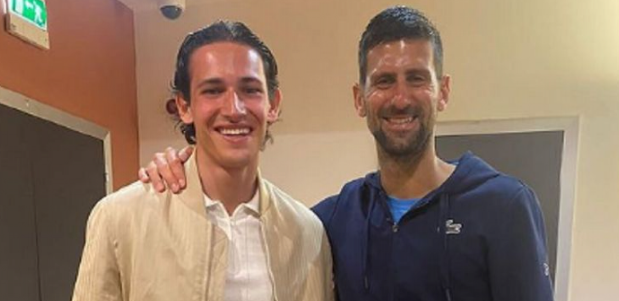 NE MOŽE NAM NIKO NIŠTA Sin Siniše Mihajlovića uz čuveni hit proslavio Đokovićev plasman u finale Rolan Garosa (FOTO)