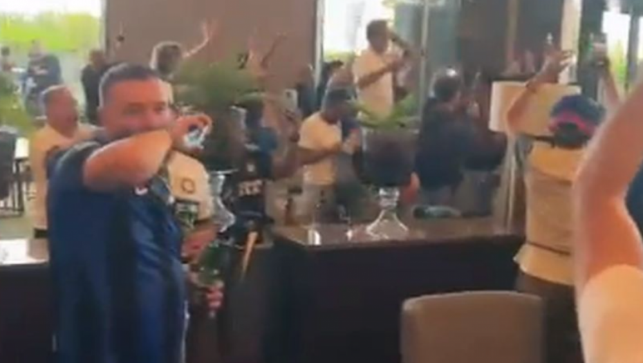 POTPUNI HAOS PRED FINALE LIGE ŠAMPIONA Navijači Intera upali igračima u hotel i napravili feštu (VIDEO)