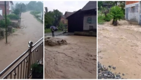 BUJICA NOSI SVE PRED SOBOM Mnogo kiše za kratko vreme, poplave oko Kruševca i Trstenika (VIDEO)