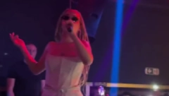 TEODORA DŽEHVEROVIČ NAPADNUTA NA NASTUPU! Pevačica pogođena čašom, nastao potpuni haos (VIDEO)