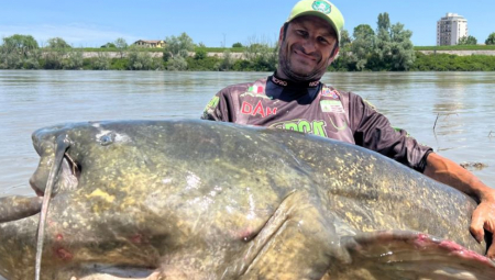 UPECAN NAJVEĆI SOM SVIH VREMENA Kada je video rečnu neman kako ide ka čamcu počeo je da se trese! (FOTO)