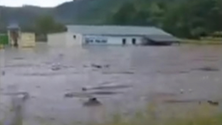 NEVREME PARALISALO SLOVENIJU Poplave, stoje vozovi, vetar nosio krovove (VIDEO)