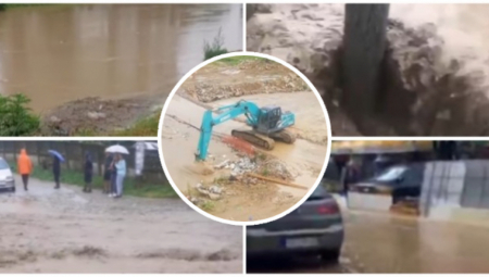 POPLAVE BLOKIRALE SAOBRAĆAJ NA PRUZI BEOGRAD-NIŠ Bujica kod Jagodine nosila automobile, traktore i poljoprivrednu mehanizaciju (FOTO/VIDEO)