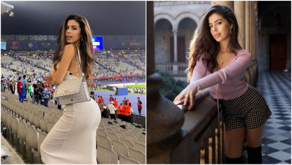 UČITELJICA DOŠLA DA PODRŽI SVOG ĐAKA Izazovna Sara bodrila učenika na finalu Lige šampiona (FOTO)