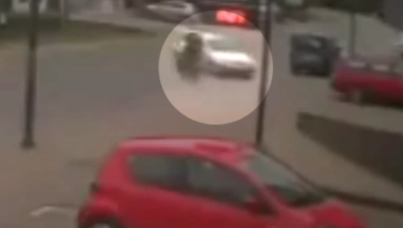 ŽESTOK UDES U LOZNICI Motociklista se zaleteo u automobil (VIDEO)