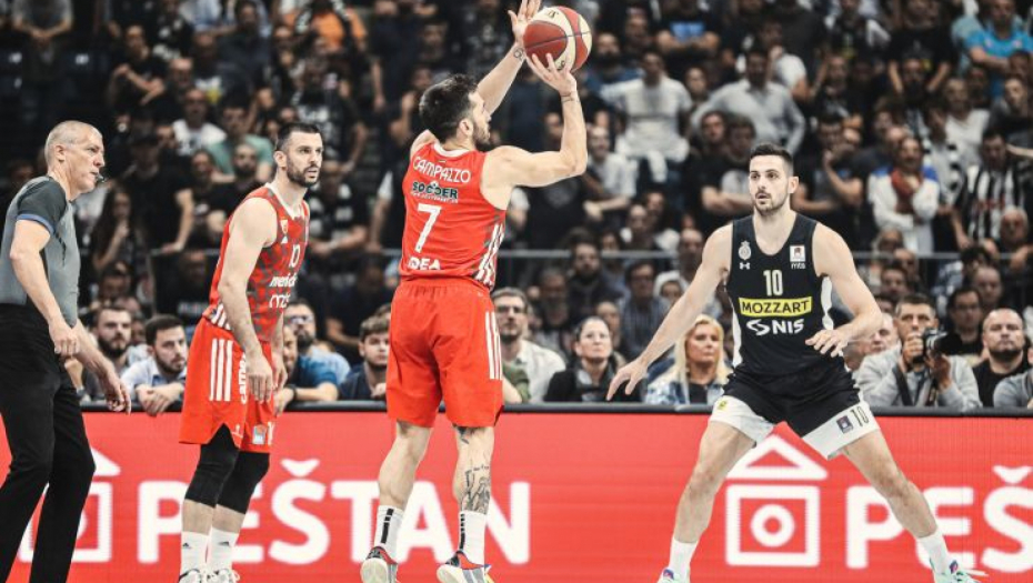 PARTIZAN NA KORAK OD TITULE Crno-beli u sjajnom derbiju opet bolji od Zvezde