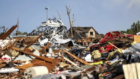 TRI OSOBE POGINULE, IMA I NESTALIH Smrtonosni tornado razorio Teksas (FOTO)