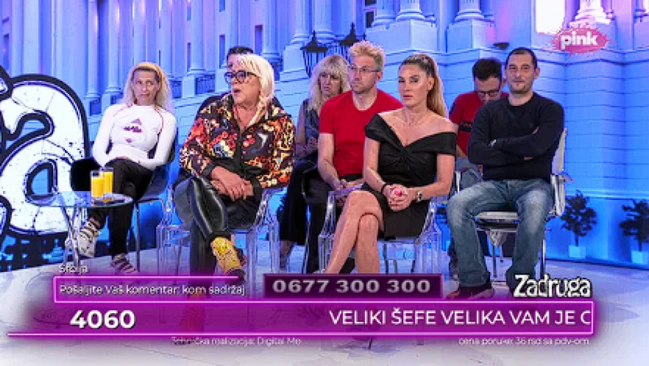 HAOS U STUDIU Šmizla žestoko udarila na Anu, optužila je da ju je prevarila za veliku sumu novca i da je varala Zvezdana sa Acom