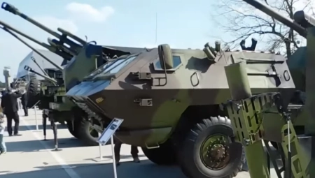 PRVI SRPSKI MOBILNI MINOBACAČ Namenjen za uništavanje neprijateljske žive sile i odbranu (VIDEO)