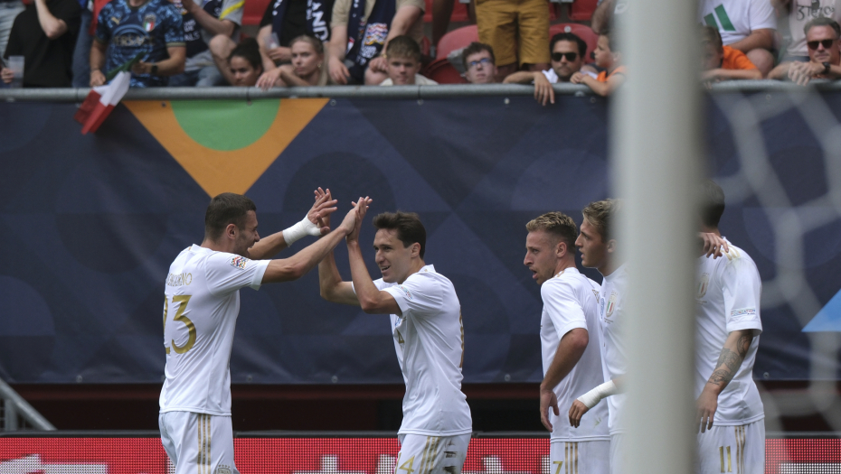 GOLEADA I SLAVLJE ITALIJANA "Azuri" u sjajnoj utakmici osvojili treće mesto u Ligi nacija
