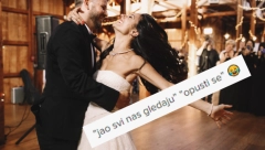 NE GAZI ME PO NOGAMA, KATARINA, BOLE KAO DA SU TUĐE Parovi podelili o čemu su pričali tokom prvog plesa, ovo ima samo kod nas