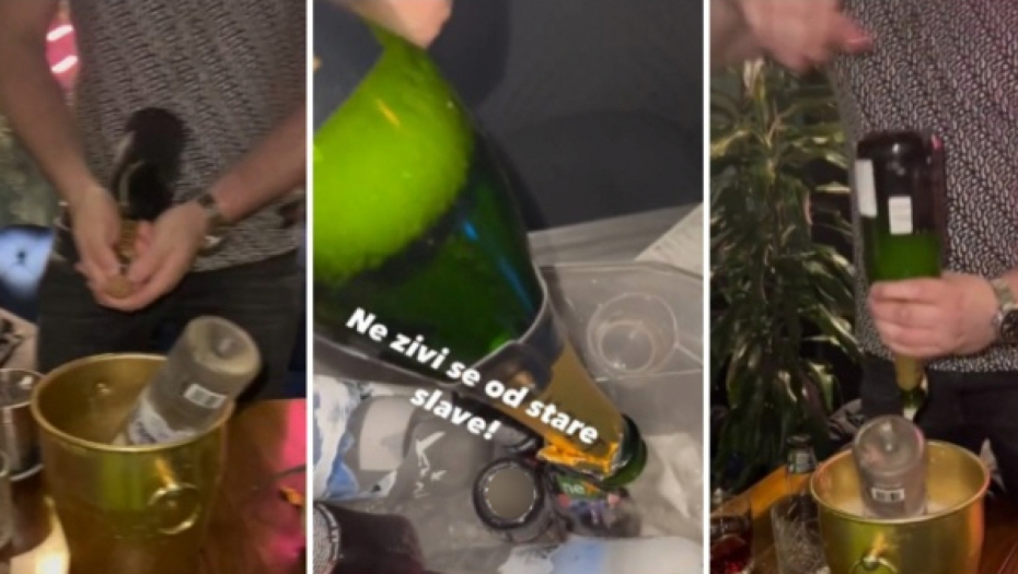 BAHATA SRPSKA OMLADINA PONOVO ŠOKIRA Evo šta rade sa šampanjcem - troše hiljade evra na jednu stvar! (VIDEO)
