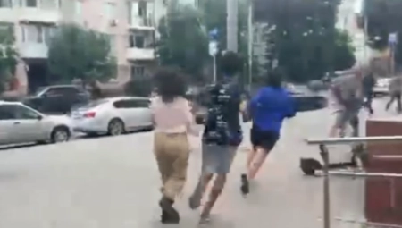 PANIKA U ROSTOVU Snažna eksplozija kod štaba Južnog vojnog okruga (VIDEO)