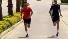 JAKE PRIPREME PRED VIMBLDON Evo kako izgleda Novakov trening u Crnoj Gori, Srbin u opasnoj formi (VIDEO)