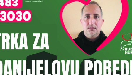 SPORTSKO SRCE Humanitarna trka za Danijela