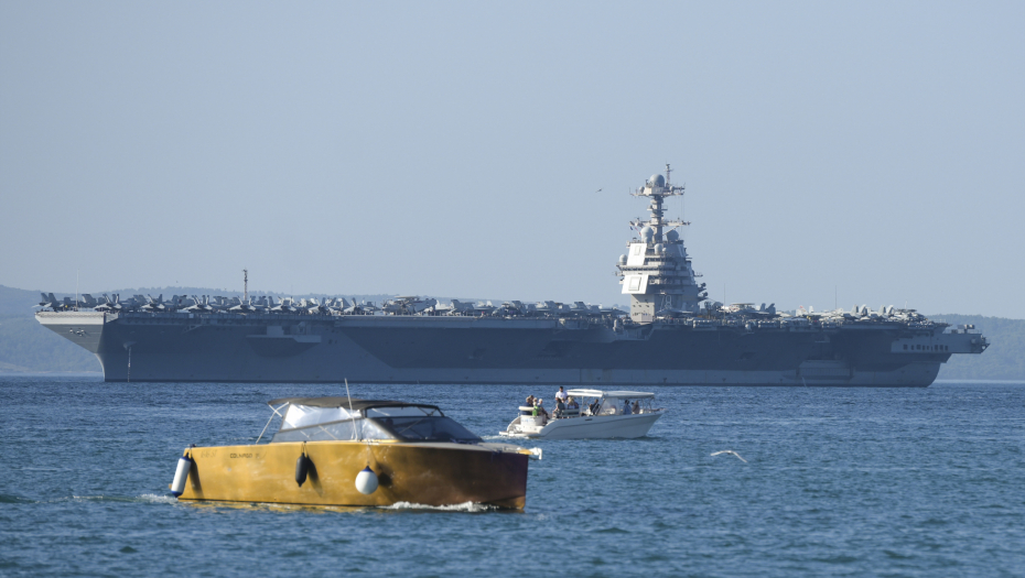 AMERIČKA VOJSKA SE ISKRCALA NA BALKAN Najmoćnija ratna mašina SAD stigla u Split (FOTO)