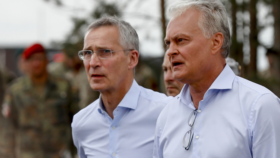 STOLTENBERG SE IZBLAMIRAO U VILJNUSU Nemački ministar vadio kestenje iz vatre