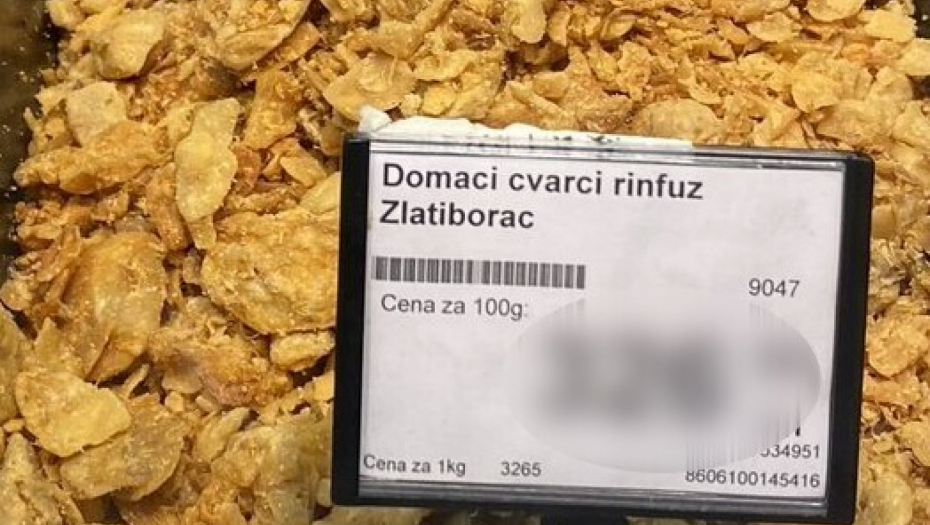 ČVARCI SKUPI KAO DA SU OD ZLATA Cena za 100 grama je paprena, kupci su u ovome saglasni