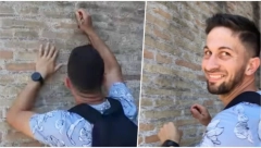 IVAN JE UKLESAO IME NA KOLOSEUMU Sada ga traži italijanska policija, a preti mu paprena kazna (VIDEO)