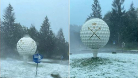 GRAD VELIČINE JAJETA U SLOVENIJI: Snažno olujno nevreme sa kišom i grmljavinom pogodilo i Hrvatsku (VIDEO)