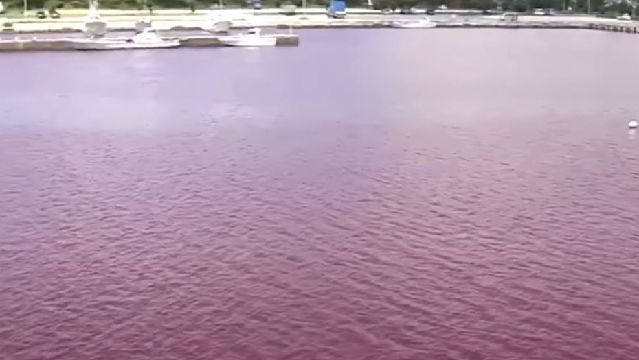 PANIKA NA JAPANSKOM OSTRVU Kristalno bistro more preko noći poprimilo zlokobno crvenu boju