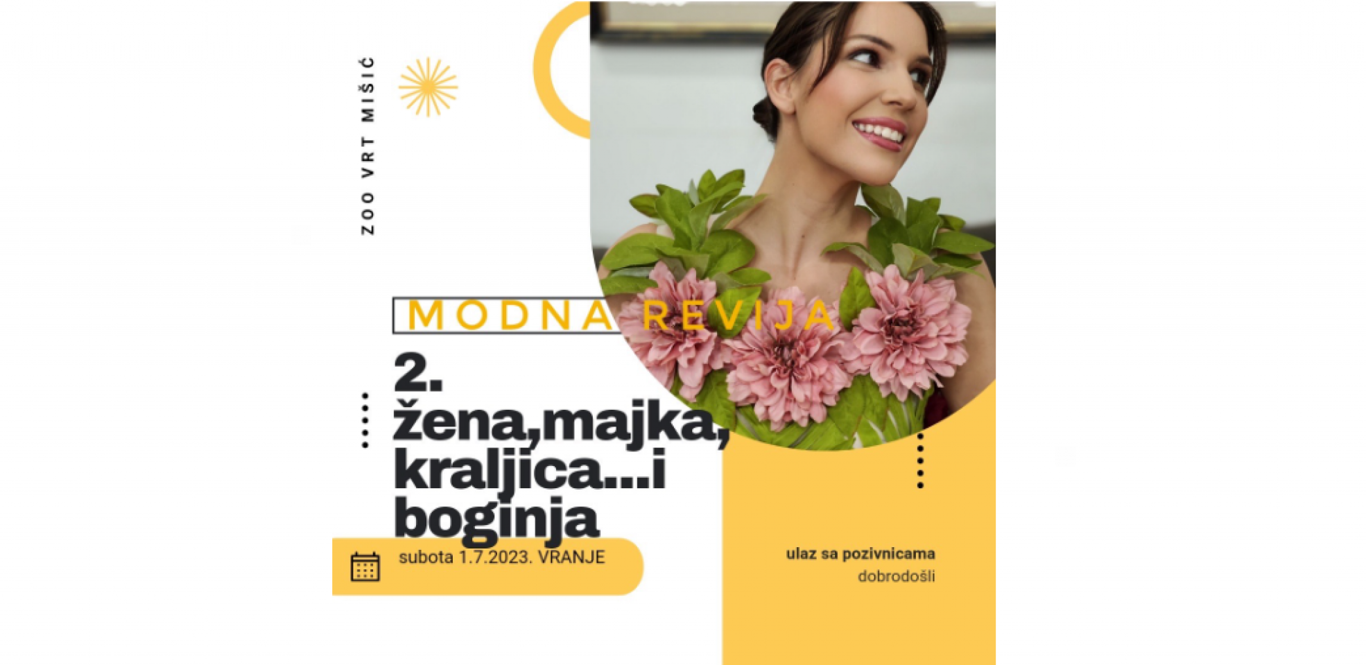 CVEĆE I ENIMAL PRINT KOJI NIKOG NE OSTAVLJAJU RAVNODUŠNIM Druga u nizu revija haljina kreatorke Dobrice Stojanović “Žena, majka, kraljica i boginja” (FOTO)