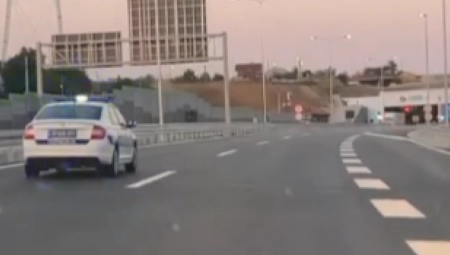 UHAPŠEN BAHATI VOZAČ KOJI JE VOZIO U KONTRA-SMERU Potera za njim je bila filmska