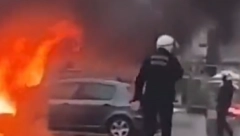 POLICIJA HAPSI, AUTOMOBILI GORE! Stravični neredi izbili u Briselu (VIDEO)