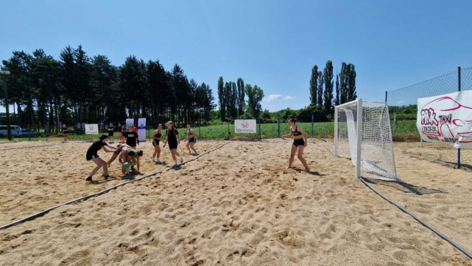 VELIKA PROMOCIJA NAJNOVIJEG OLIMPIJSKOG SPORTA Sedmi regionalni turnir rukometa na pesku - „Leskovac 2023“