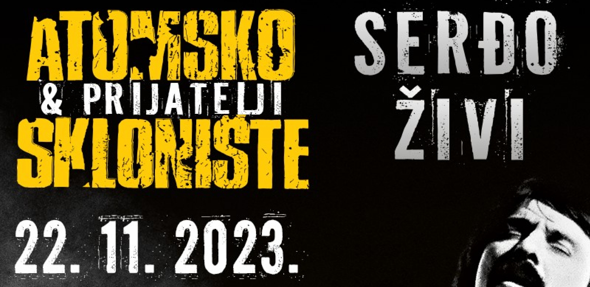ATOMSKO SKLONIŠTE I  PRIJATELJI 22. NOVEMBRA U MTS DVORANI SVIRAJU U ČAST SERĐA BLAŽIĆA „SERĐO I DALJE ŽIVI“