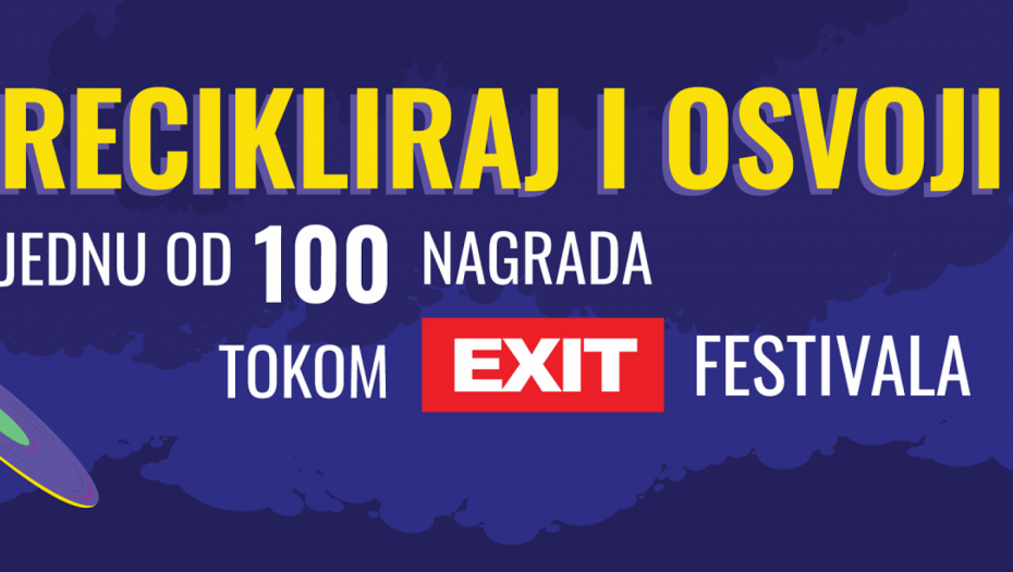Recikliraj na EXIT festivalu i osvoji vredne nagrade!