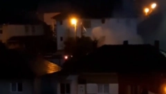 GROM UDARIO U KUĆU Jeziv prizor u Brusu