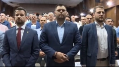 Podrška Marku Kovačeviću ispred tužilaštva: “Ovoga puta sam ja bio izložen progonu, sutra to može biti neko drugi” (FOTO)