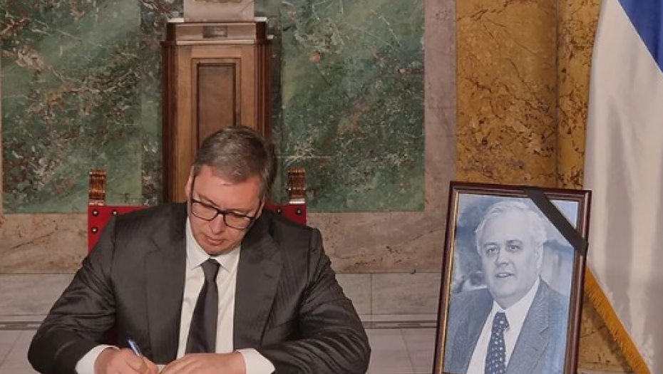 KOMEMORACIJA POVODOM SMRTI MILANA MILUTINOVIĆA Vučić: Bio je odmeren, oprezniji od drugih, znao je kolika nas sila napada