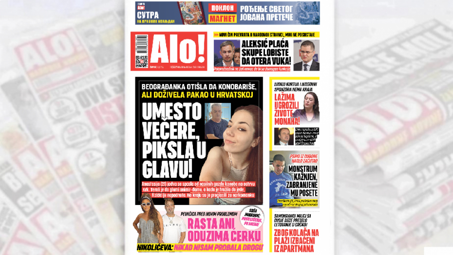 UMESTO VEČERE, PEPELJARA U GLAVU! Beograđanka otišla da konobariše, ali doživela pakao u Hrvatskoj