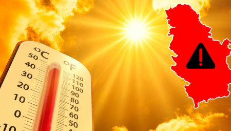 KUVAĆEMO SE SAMO TAKO! Temperatura ide na +40, samo ovaj deo Srbije na udaru nevremena