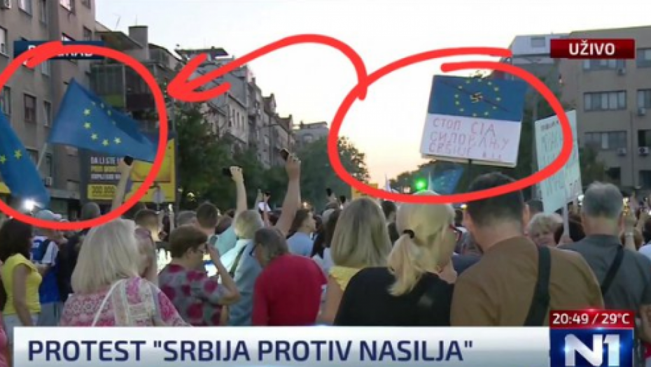 "80 POSTO IDEMO U EU, A 100 ODSTO NE IDEMO!" Potpuni apsurd u režiji prozapadne opozicije: Svi zajedno, protiv samih sebe!
