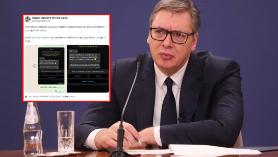 DRAGAN VIDAKOVIĆ IZRUČEN SRBIJI: Uhapšen u Crnoj Gori zbog pretnji Vučiću