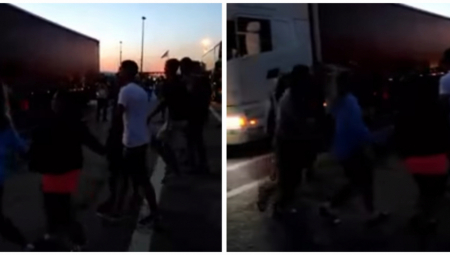 SRBI POKAZALI CELOM SVETU KAKO SE ČEKA NA GRANICI KADA JE GUŽVA Nema nervoze, oplelo se kolce (VIDEO)