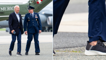 ŠTO TO BAJDEN IMA NA NOGAMA Jedni ga brane, a drugi se čude stilu američkog predsednika (FOTO)
