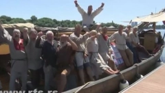 VIKINZI STIGLI U BEOGRAD Nordijski ratnici doplovili na brodu iz 10. veka