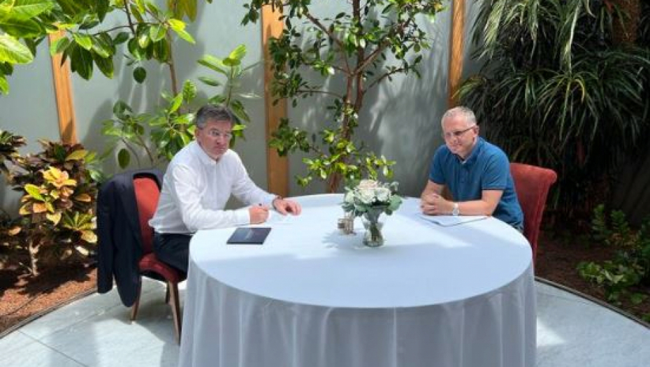 "IMAMO DOGOVOR" Lajčak se oglasio posle sastanka sa Bisljimijem