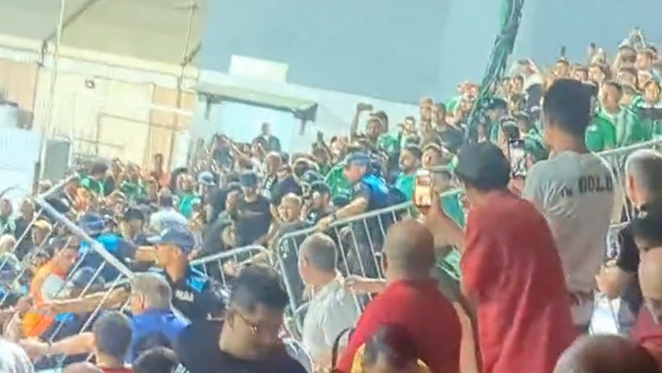 MASOVNA TUČA NAVIJAČA Domaćini prozivali Izraelce skandirajući Palestini (VIDEO)