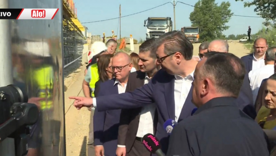 BRZA SAOBRAĆAJNICA OD POŽAREVCA DO GOLUPCA GOTOVA DO KRAJA 2025. Vučić: Srbija radi punom parom