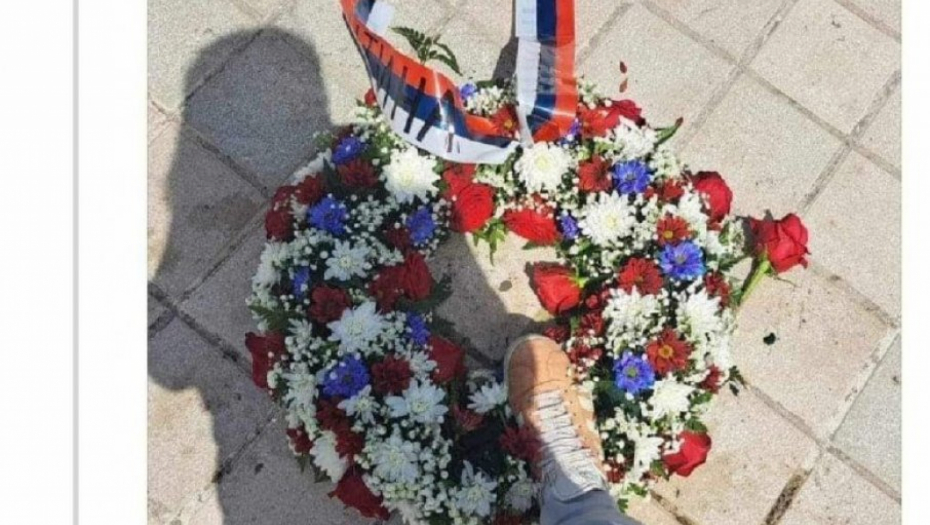 ZAVRŠENO VAM JE I OVO NIKŠIĆANI: Identifikovana osoba koja je u kontejner bacila venac sa spomenika Kralju Nikoli (FOTO)