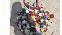 ZAVRŠENO VAM JE I OVO NIKŠIĆANI: Identifikovana osoba koja je u kontejner bacila venac sa spomenika Kralju Nikoli (FOTO)