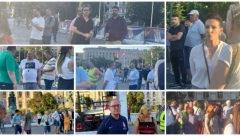 ZAVRŠEN POLITIČKI PROTEST U BEOGRADU Manji odziv građana u odnosu na prethodne proteste (FOTO/VIDEO)