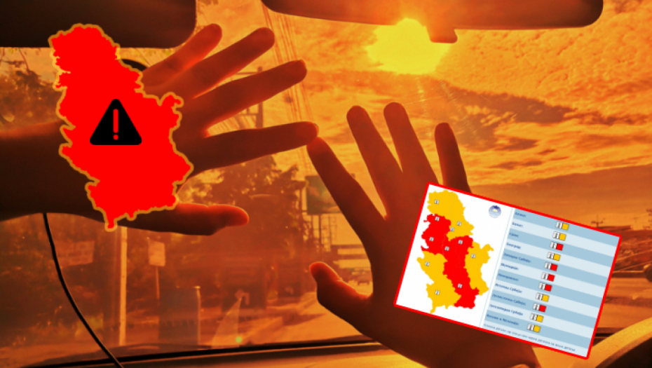 OVI DELOVI SRBIJE NA UDARU NEVREMENA Prognoza za vikend ne obećava NIŠTA DOBRO, temperatura na 40. podeoku!