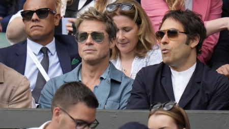 DEVOJKE SU SAMO U NJEGA GLEDALE Otkriveno za koga je Bred Pit navijao u finalu Vimbldona