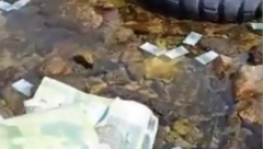 NEVEROVATNA SCENA U LUCI BAR Pronašao gomilu novčanica od 100 evra - odakle ovoliko para? (VIDEO)